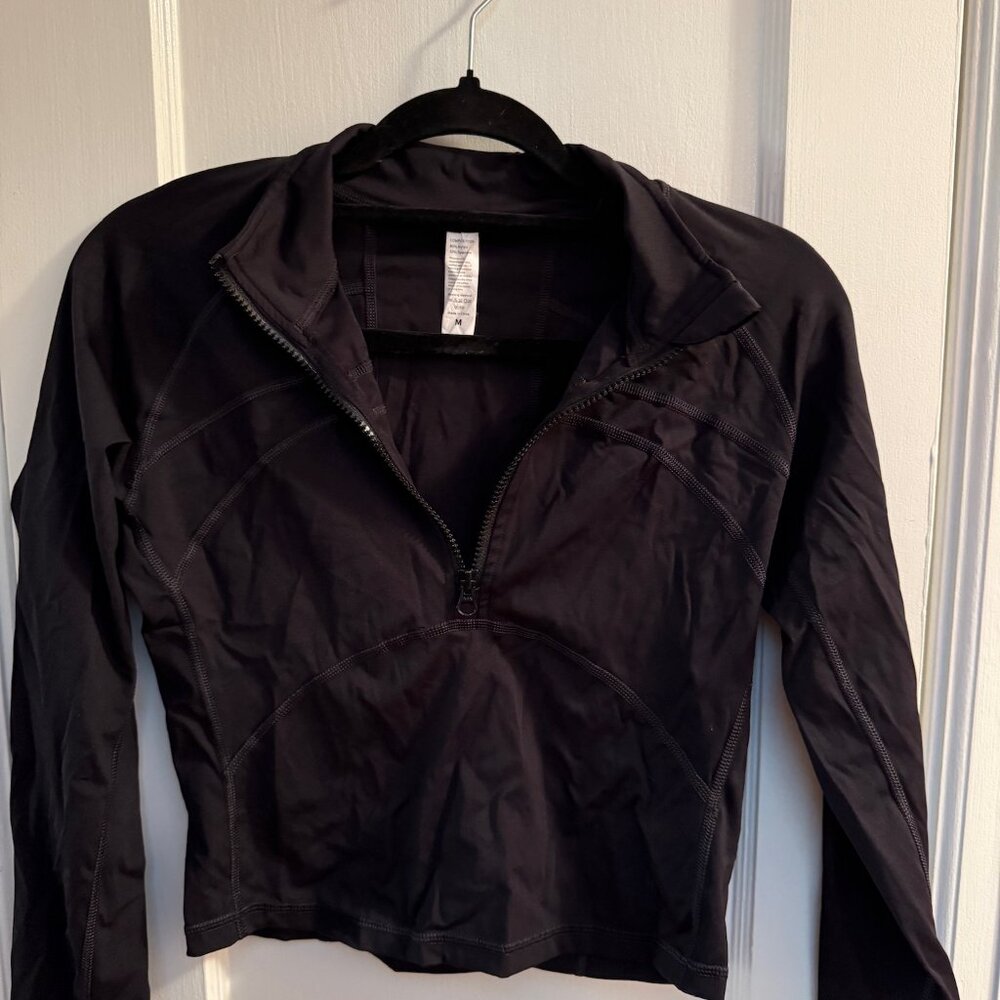 Black performance jacket zip M - Picture 4 of 8